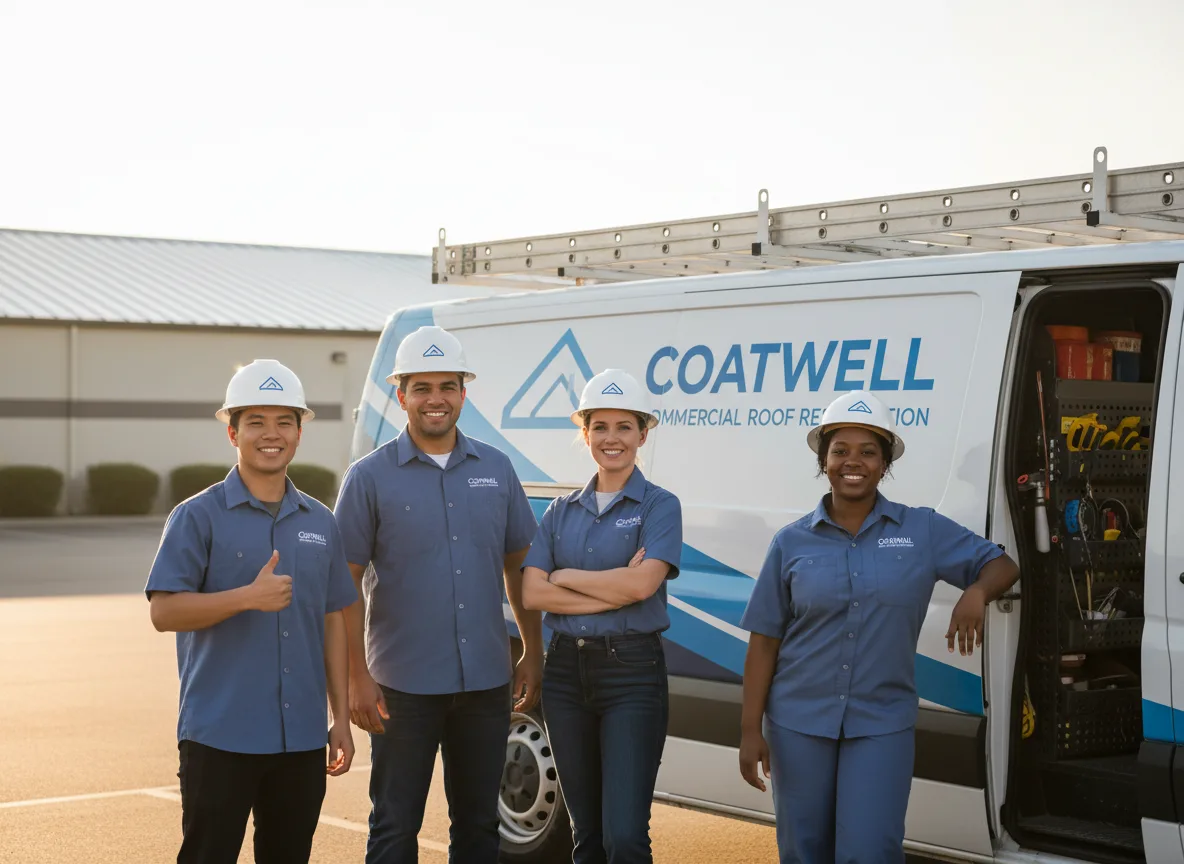 Commercial roof coating company in Lamar, OK